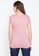 Freego pink Tie Front T-Shirt 9B648AA43BC55CGS_2