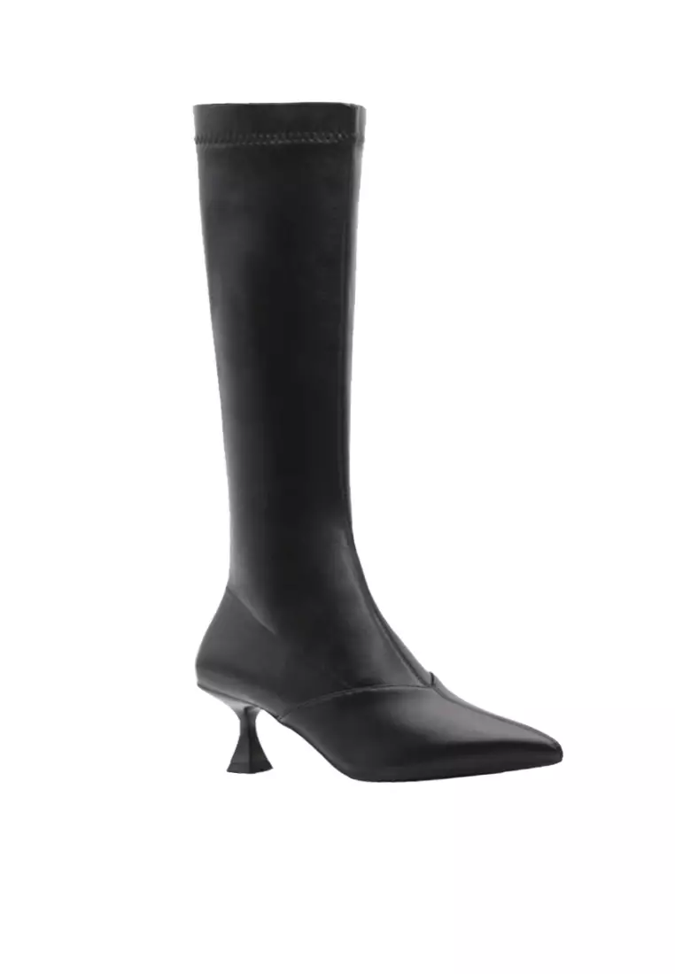 Discount on Twenty Eight Shoes  shoes - SKU: VANSA Comfortable Stretch Boot VSW-B7361
