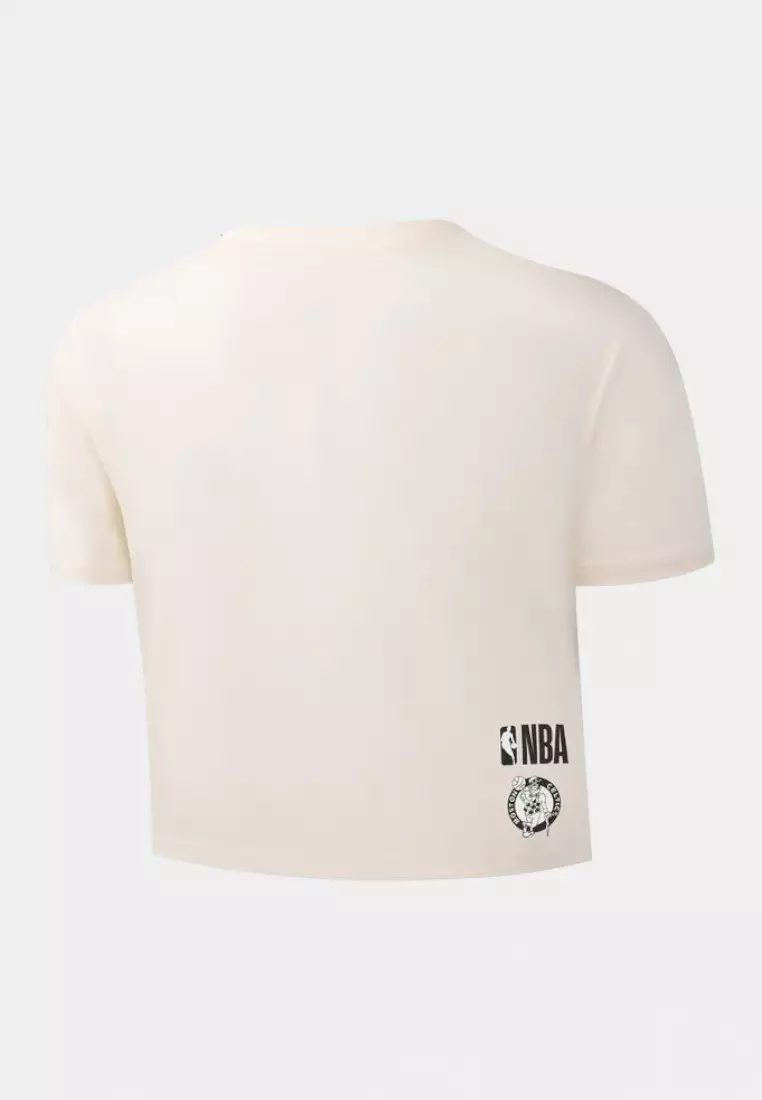 Boston Celtics Crop Top for Women PASTEL SLAM Collection