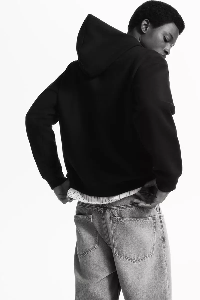 Loose Fit Printed hoodie