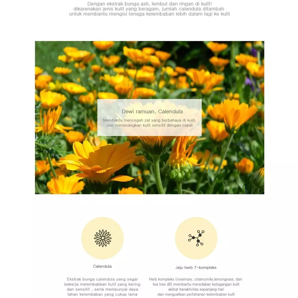 Nacific Real Floral Calendula Toner (180ml)