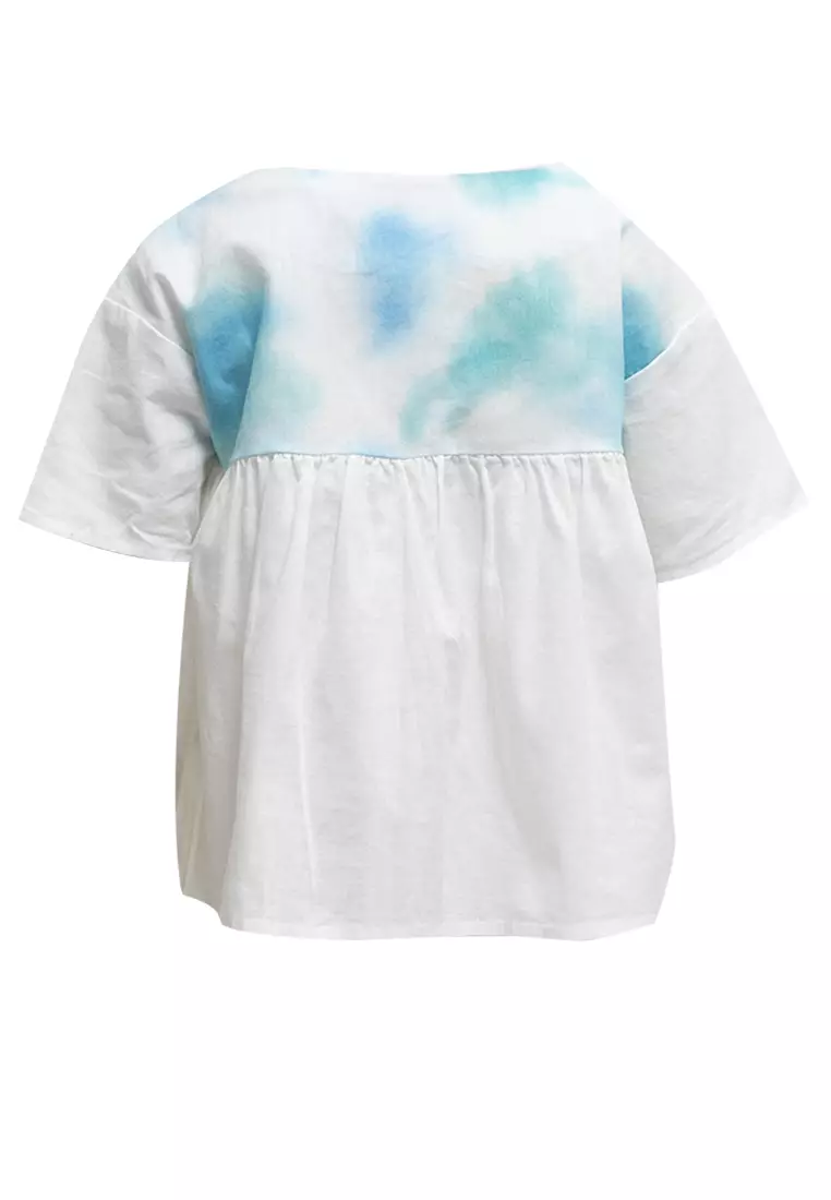 Girl's Linen Flare Shirt