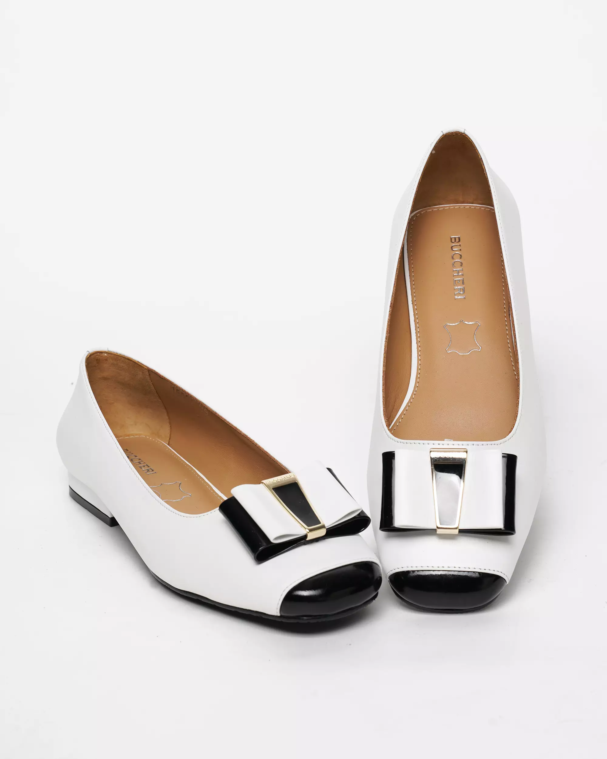 Buccheri Nadia Flats Women White
