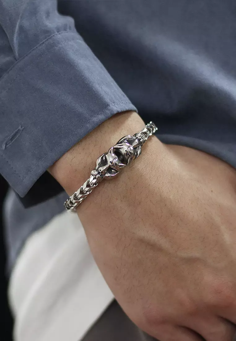 型男質感鈦鋼手鏈