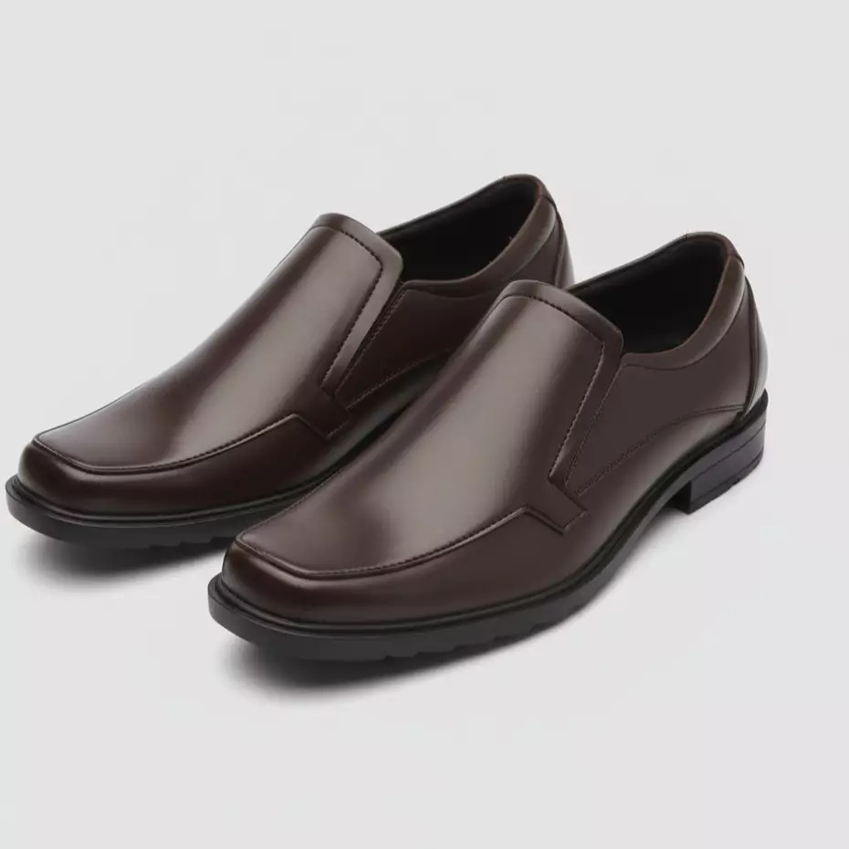 PAULMAY - Sepatu Formal Casual Pria Wina 68 Brown