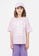 Gen Woo pink Collegic Box T-Shirt A0907KA584BCB0GS_4