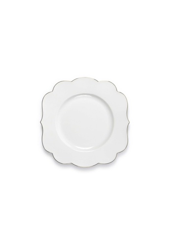 PIP STUDIO HOME white and gold Royal White - Side Plate (Plain White) Ø23.5cm 39F7FHLF2A0E31GS_1