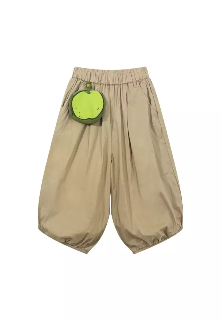 Color Pouch Woven Short with Pocket