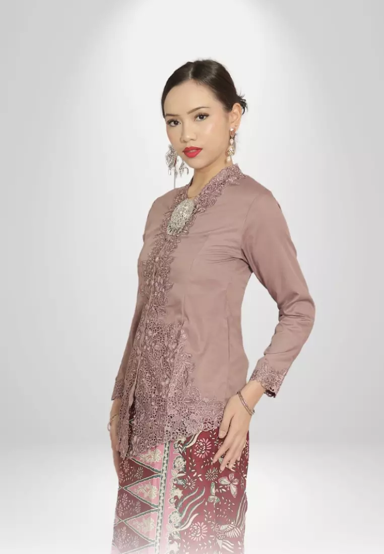 Jual Jamali Kebaya Orchid Series Kebaya Bordir By Jamali Kebaya Original Zalora Indonesia