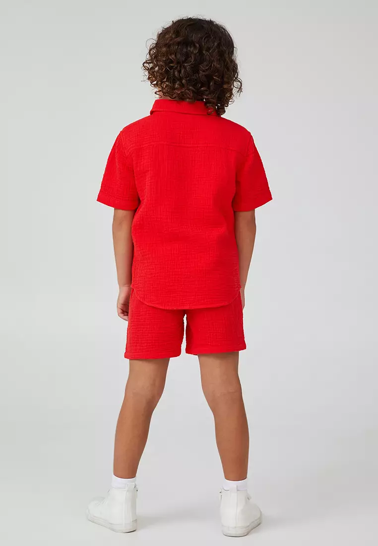 Childrens discount red shorts