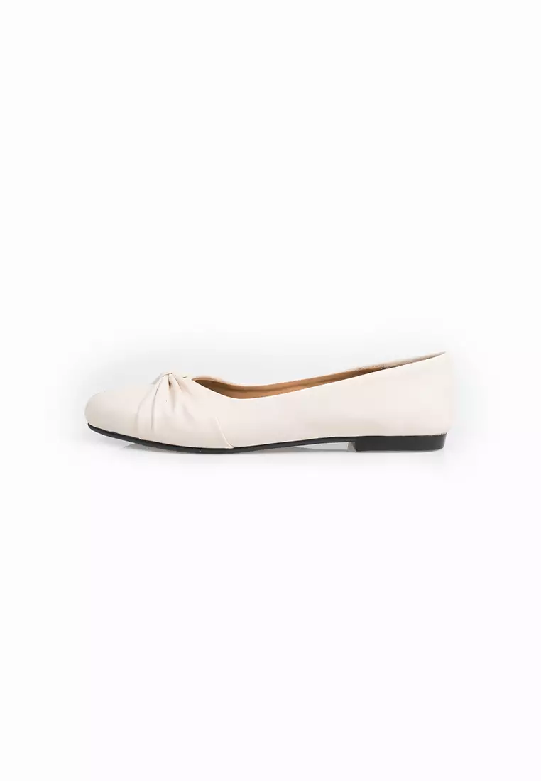 SEIS Caren Sepatu Flatshoes Wanita - CREAM