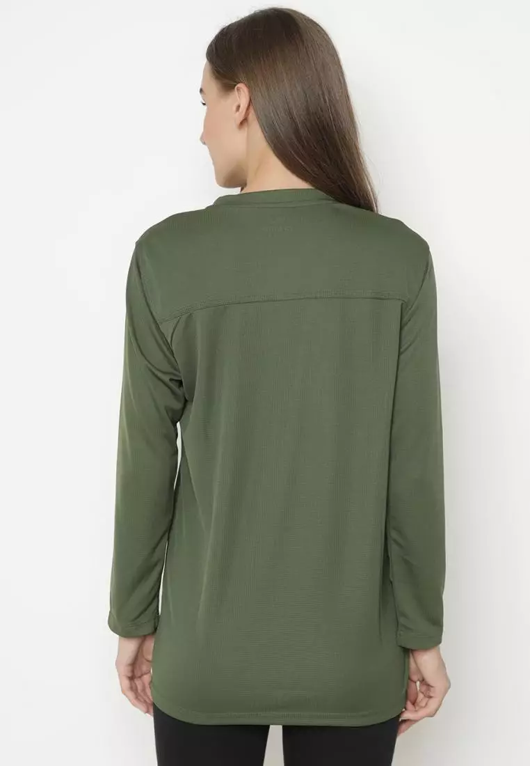 Td Active LS051 Sport ls raglan vert kaos