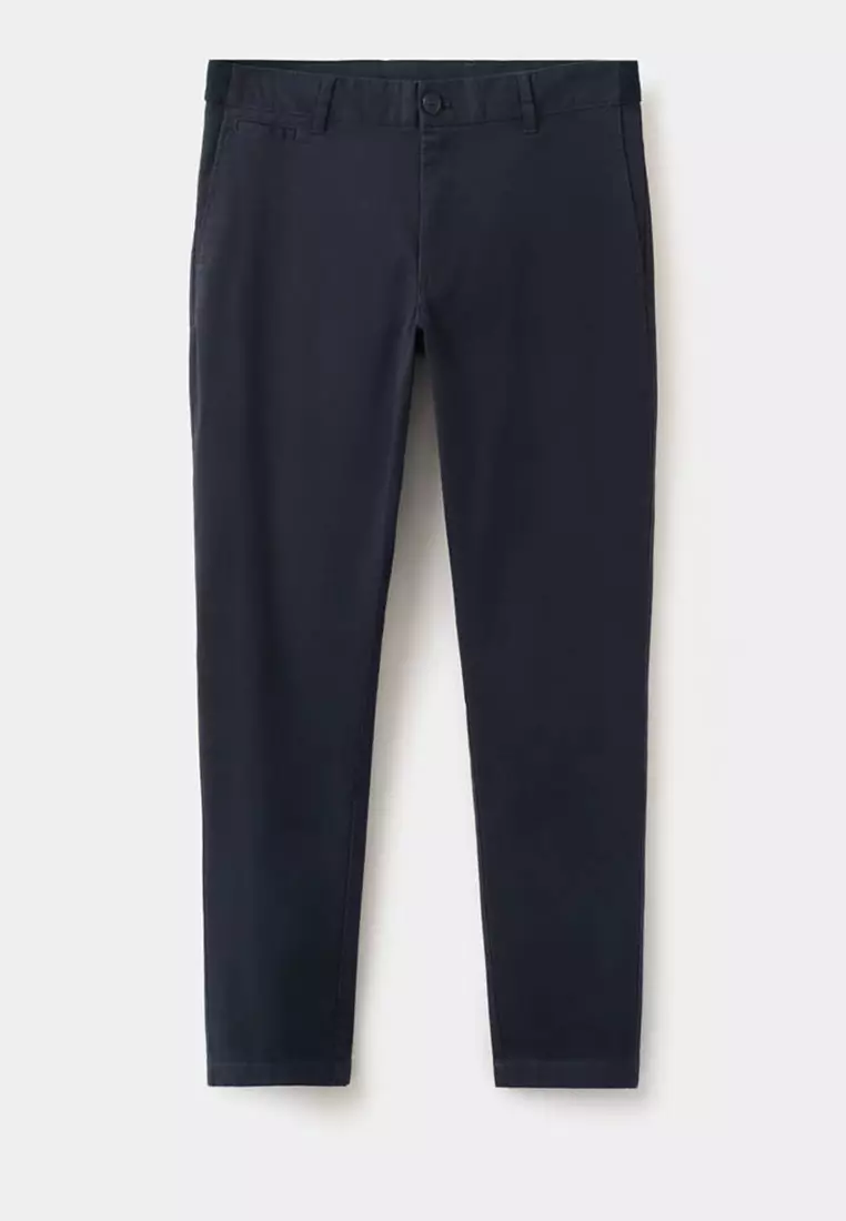 Prato Cropped Tapered Chino Trousers