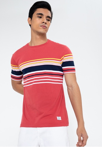 Blued red Banwyn Tee 789D7AA1BE1307GS_1