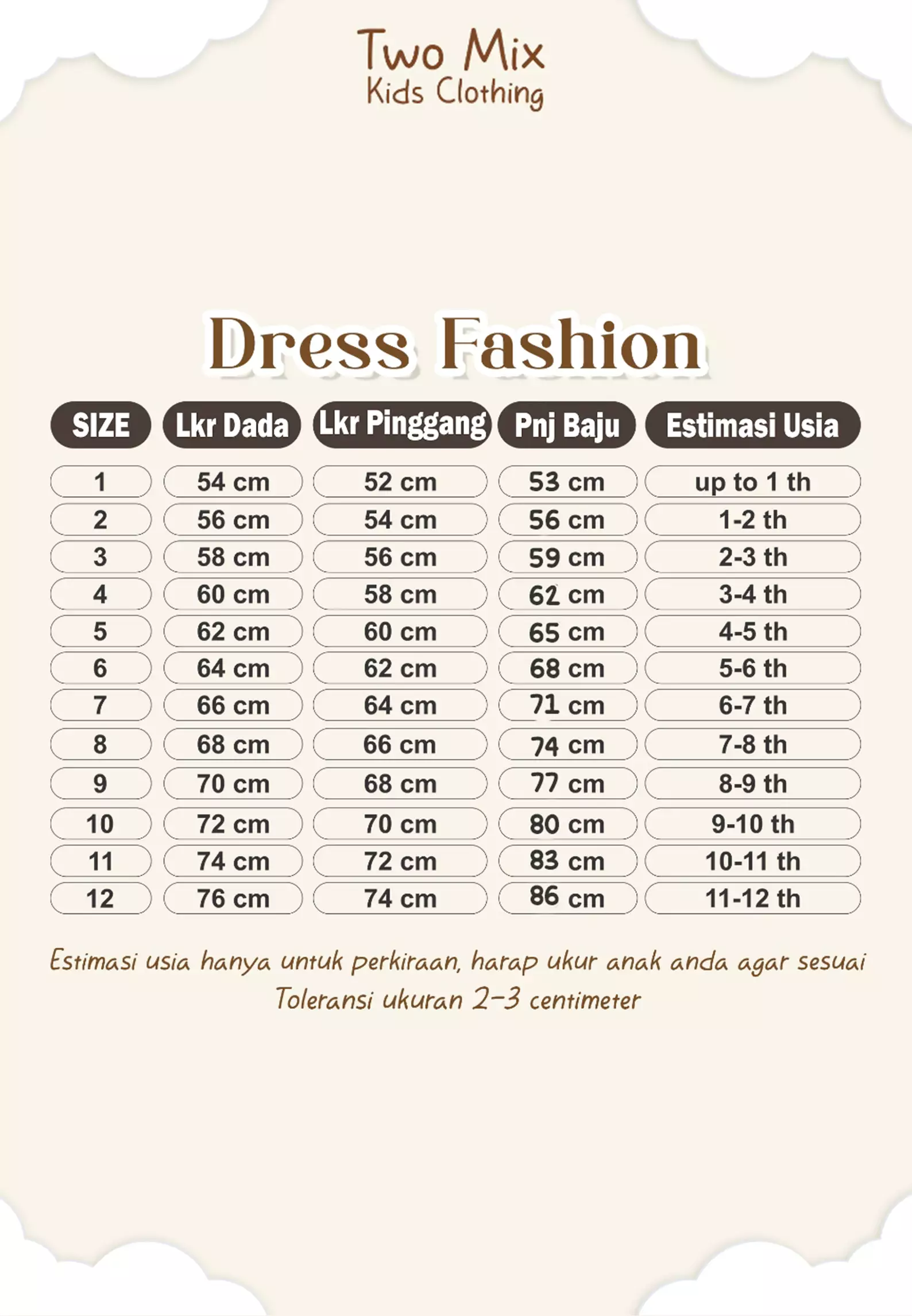 TWO MIX - Baju Anak Perempuan Digital Printing Butterfly 1-12 Tahun 4282