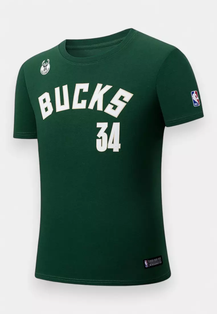 Milwaukee Bucks Giannis Antetokounmpo #34 T-Shirt for Kids Core Collection