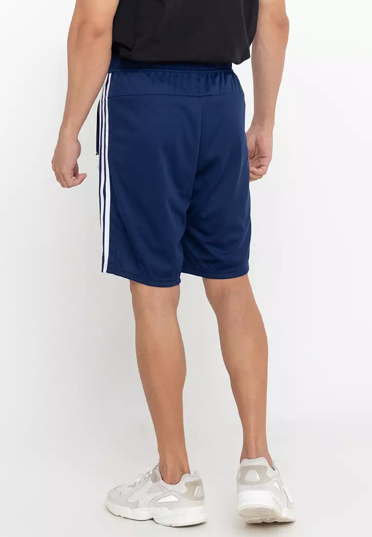 train essentials piqué 3-stripes training shorts