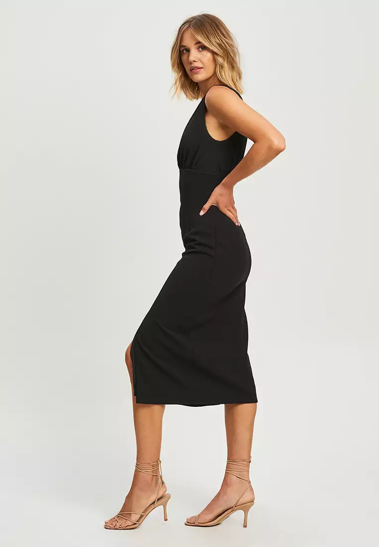 Buy Chancery Meghan Midi Dress 2023 Online | ZALORA Singapore