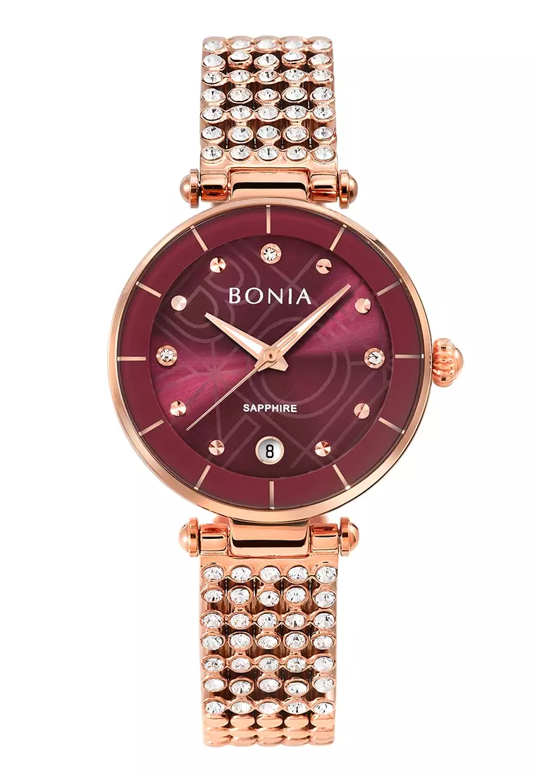 Red best sale gold watches