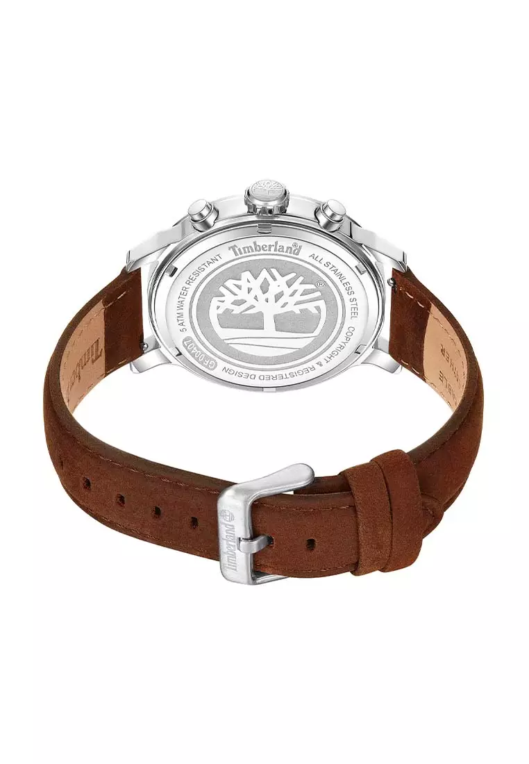 Men's Driscoll Brown Leather Analog Watch TBL-TDWGF0040702