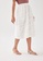 Love, Bonito white Carlene Textured Midi Skirt F4B40AAB9C7FE9GS_2