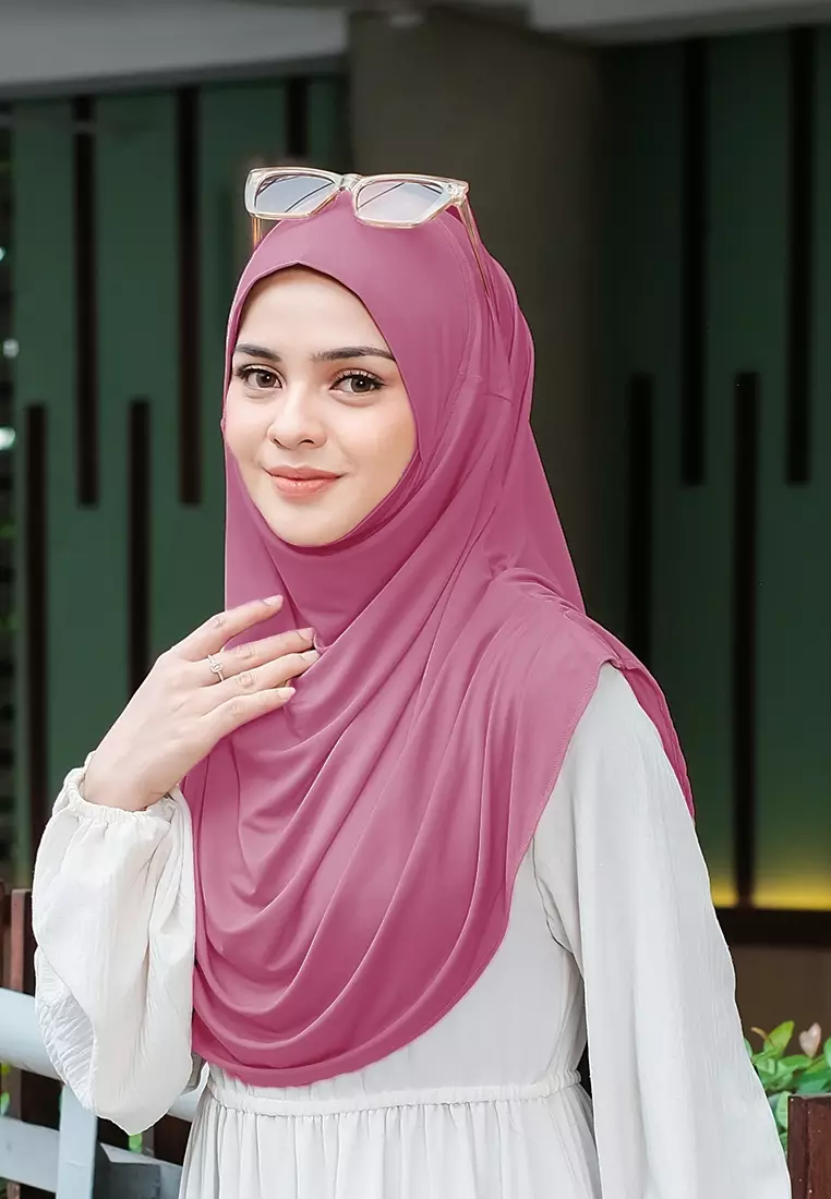 HIJAB INSTAN FATHIA - FUSCHIA