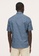 MANGO Man blue Printed Short-Sleeved Shirt 76793AADA3F74AGS_2