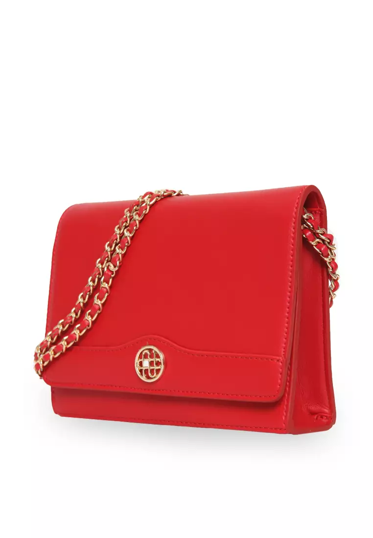 AUSTIN JG2291-9 SHOULDER BAGS RED