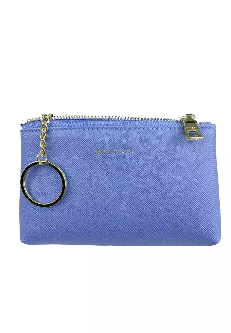 Buy Mel Co Saffiano Effect Coin Pouch with Keyring 2024 Online