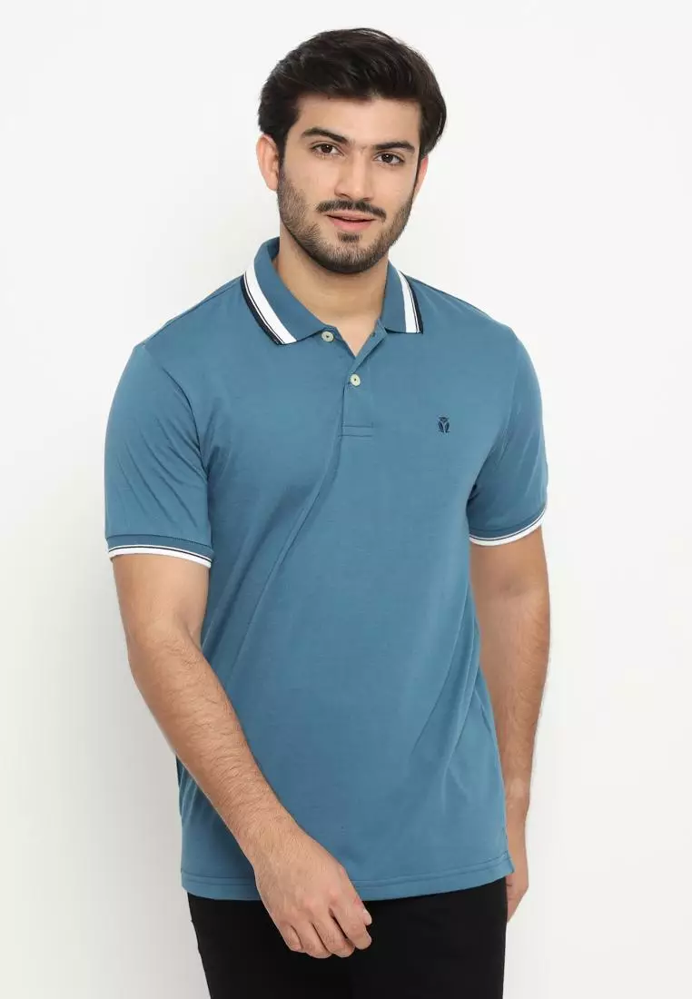 MATSUDA Kaos Polo Shirt Pria Kerah Aioi