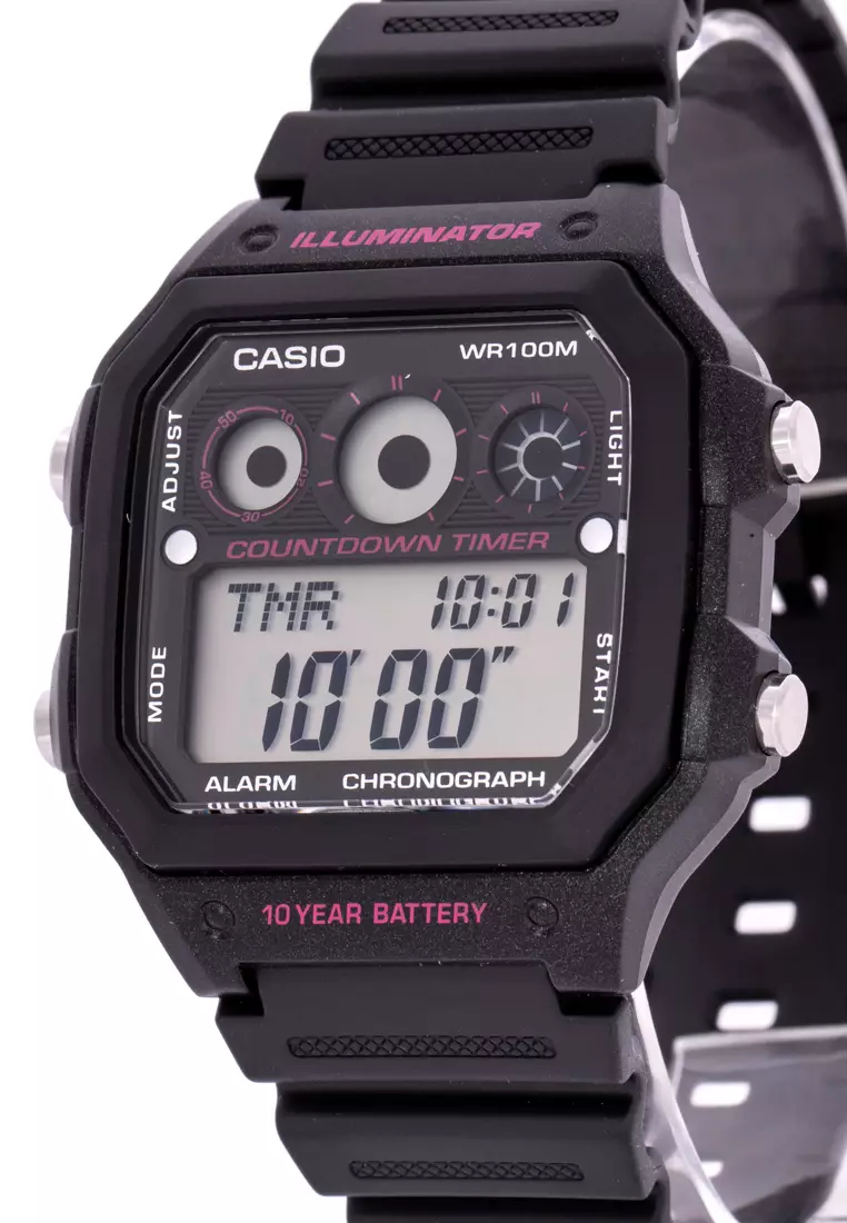 Digital Watch AE-1300WH-1A2VDF