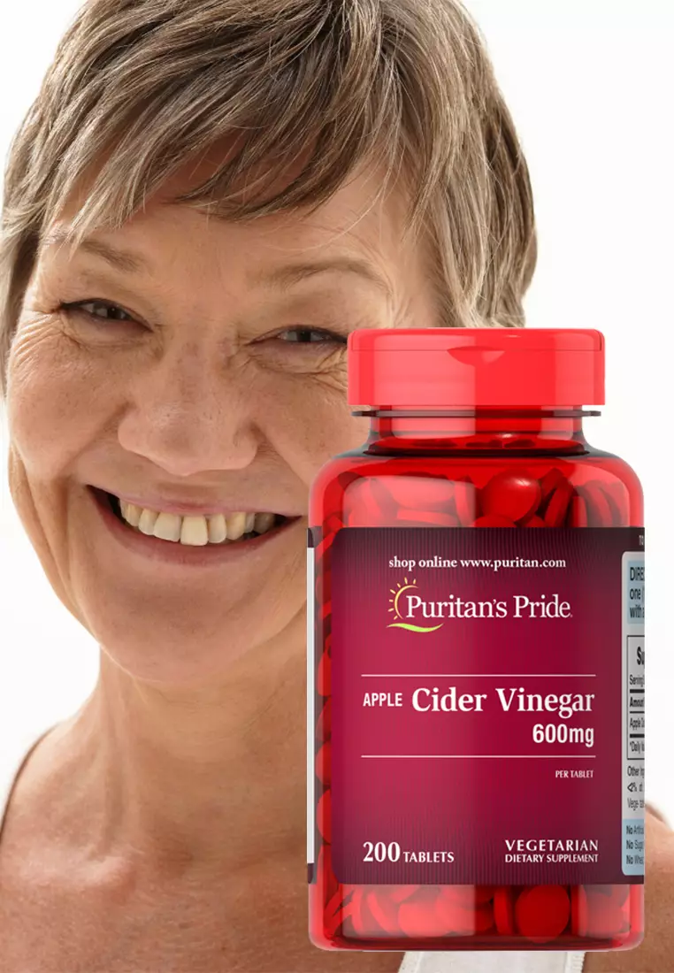 Buy Puritan's Pride Philippines Apple Cider Vinegar 600 mg 200 tablets