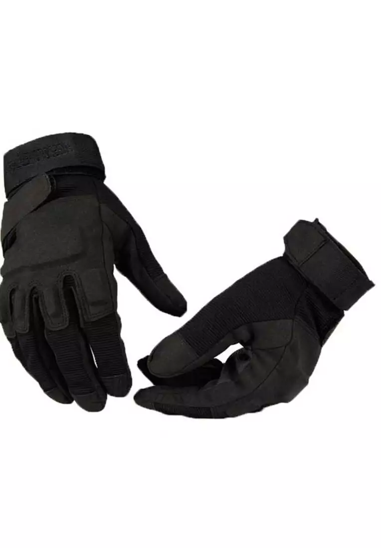 Decs Sarung Tangan Unisex Paintball Protective Gloves Size L Material Polyester ORIGINAL - Black