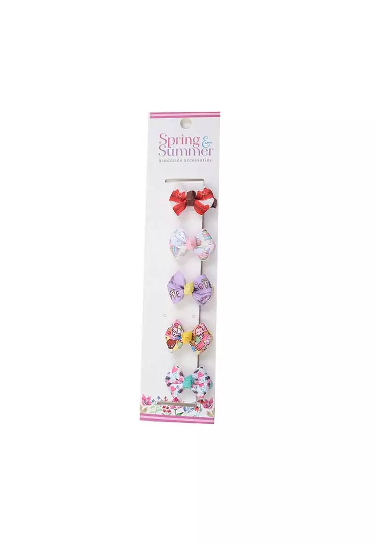 Anna Hairclip Set of 5 Multi