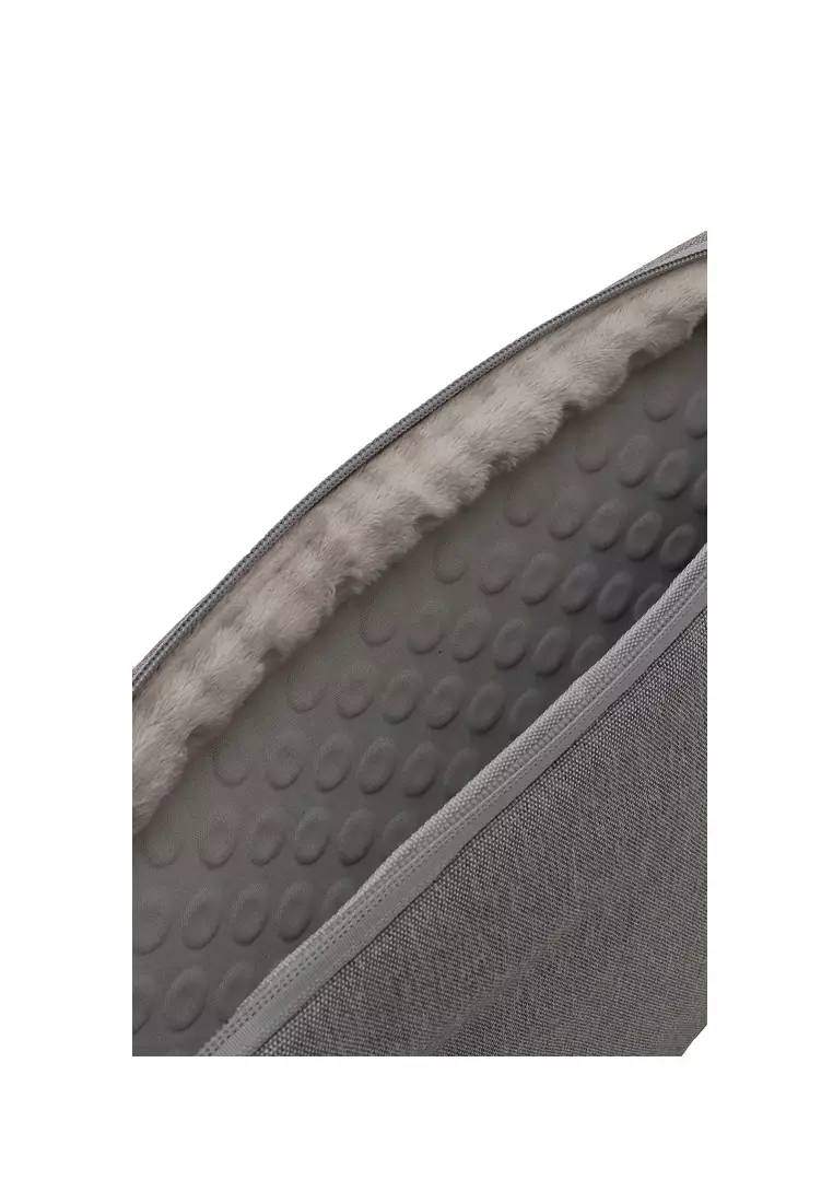 Quenty Sleeve Case for Laptop Size 13/13.3 Inch Corner Crash Design Waterproof Material Nylon ORIGINAL - Grey