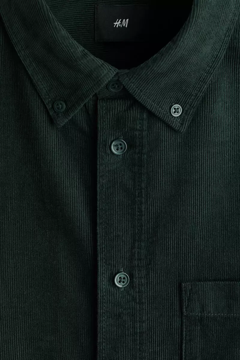 Regular Fit Corduroy shirt