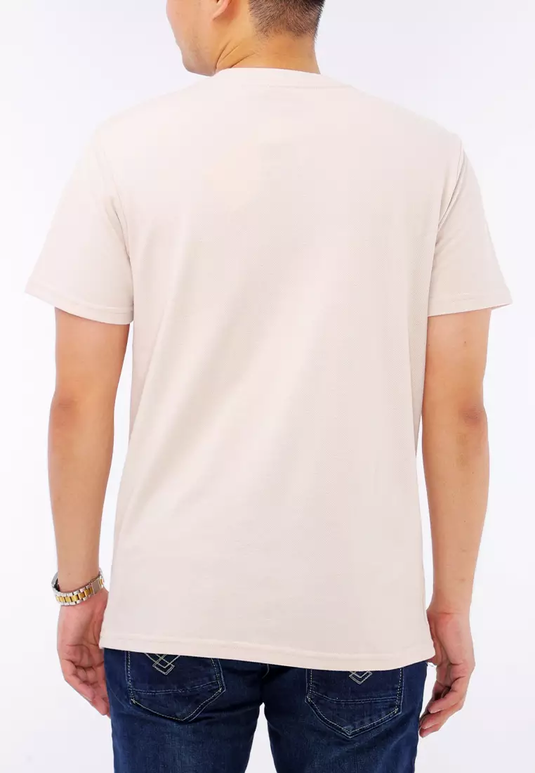 Round Neck Pique Short Sleeve