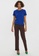 Vero Moda blue Paula Short Sleeves T-Shirt D056BAAFEA40D0GS_4