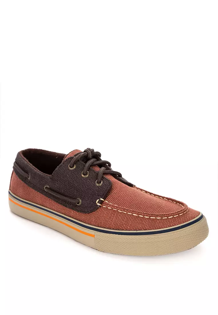 Discount on Sperry  shoes - SKU: Men's Bahama Storm 3-Eye Seacycled™ Boat Sneaker Dark Tan (Sts25316)