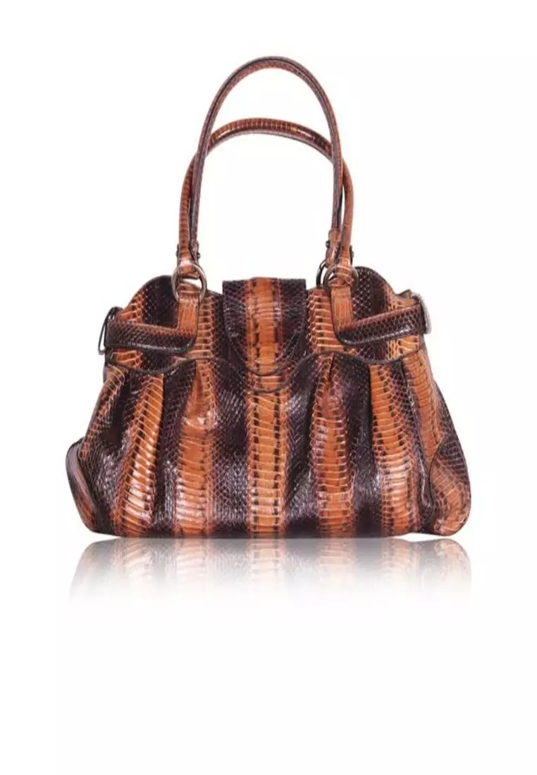 Salvatore ferragamo sale python bag