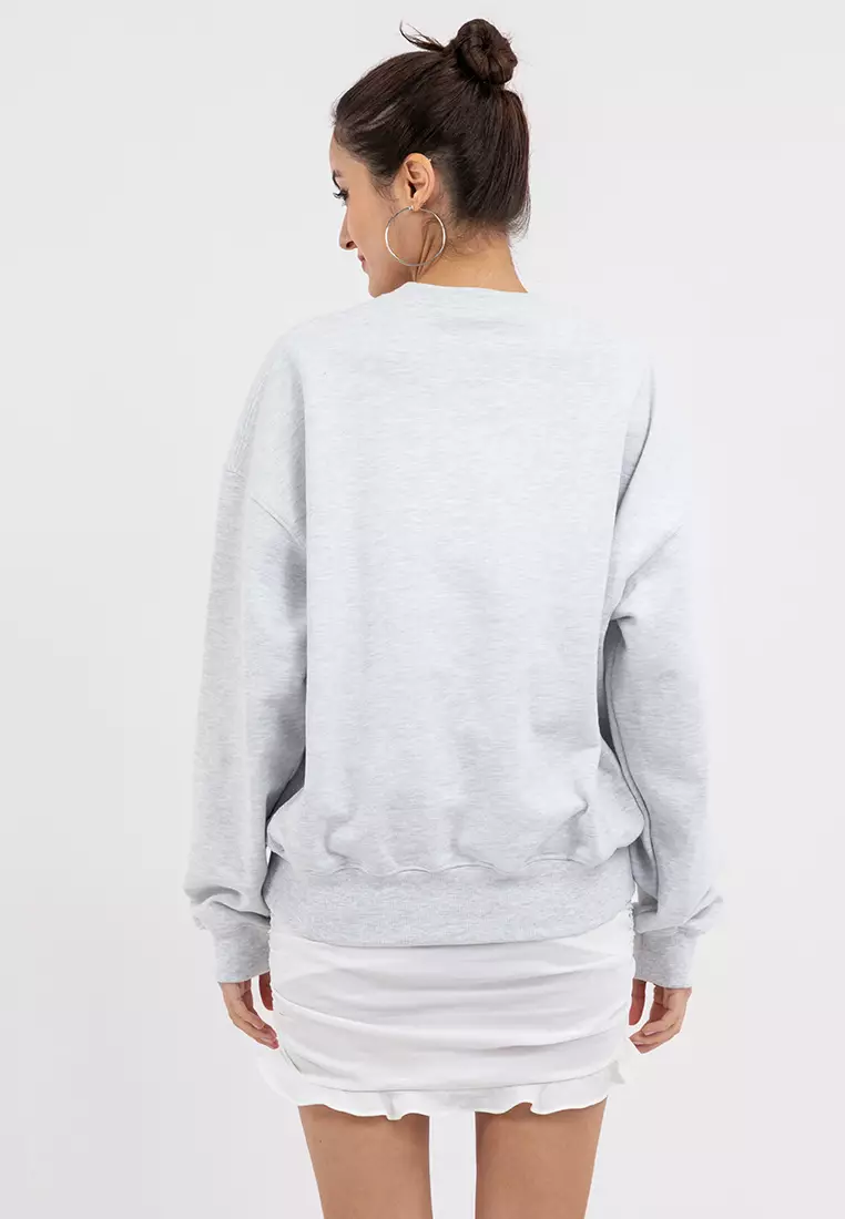 Sweatshirt Flowermardi_Heather Green