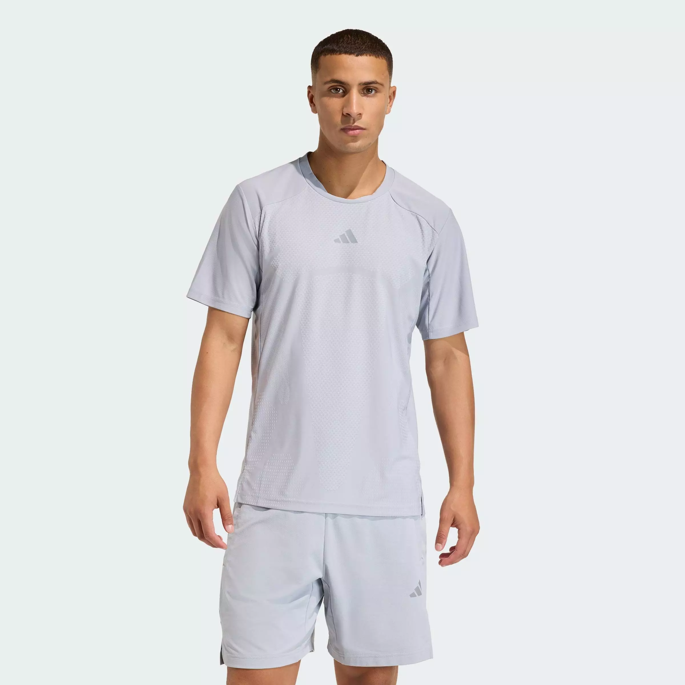 Buy ADIDAS Gym & Training Climacool 3D T-Shirt Men Grey KQ7502