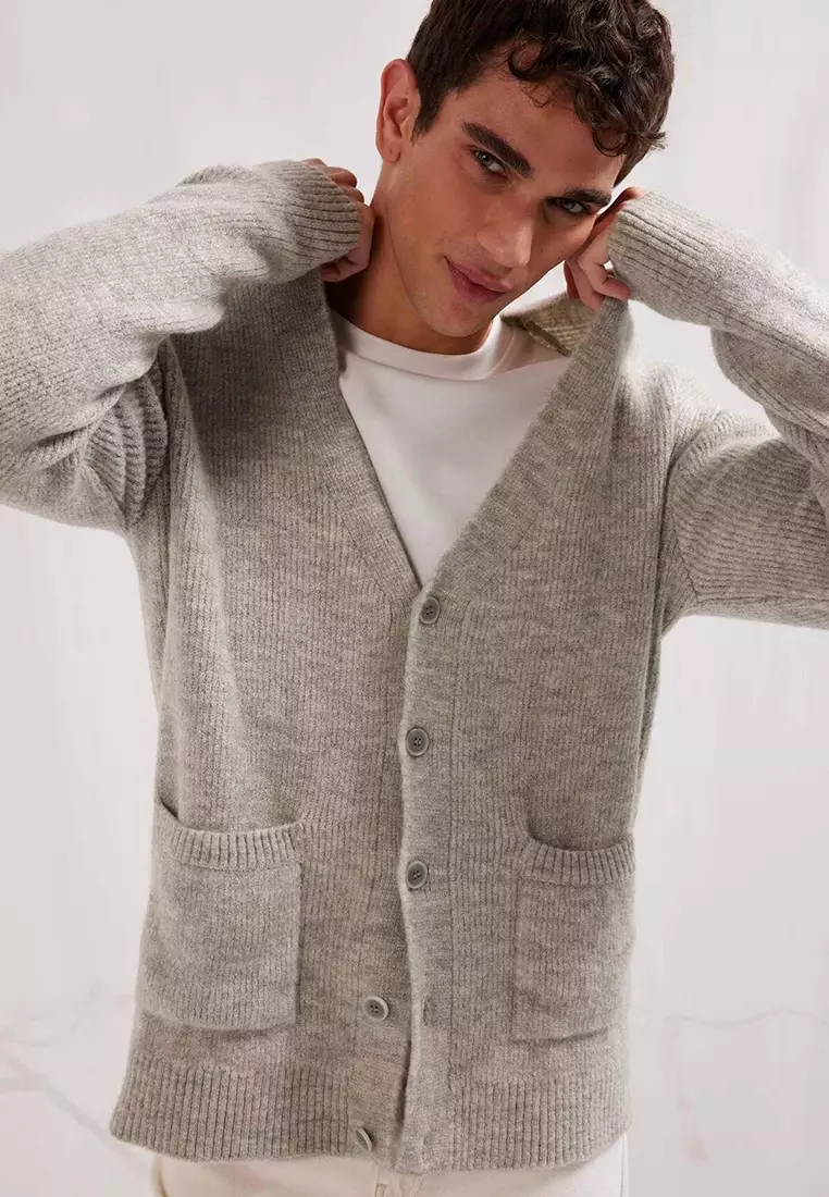 V-Neck Cardigan