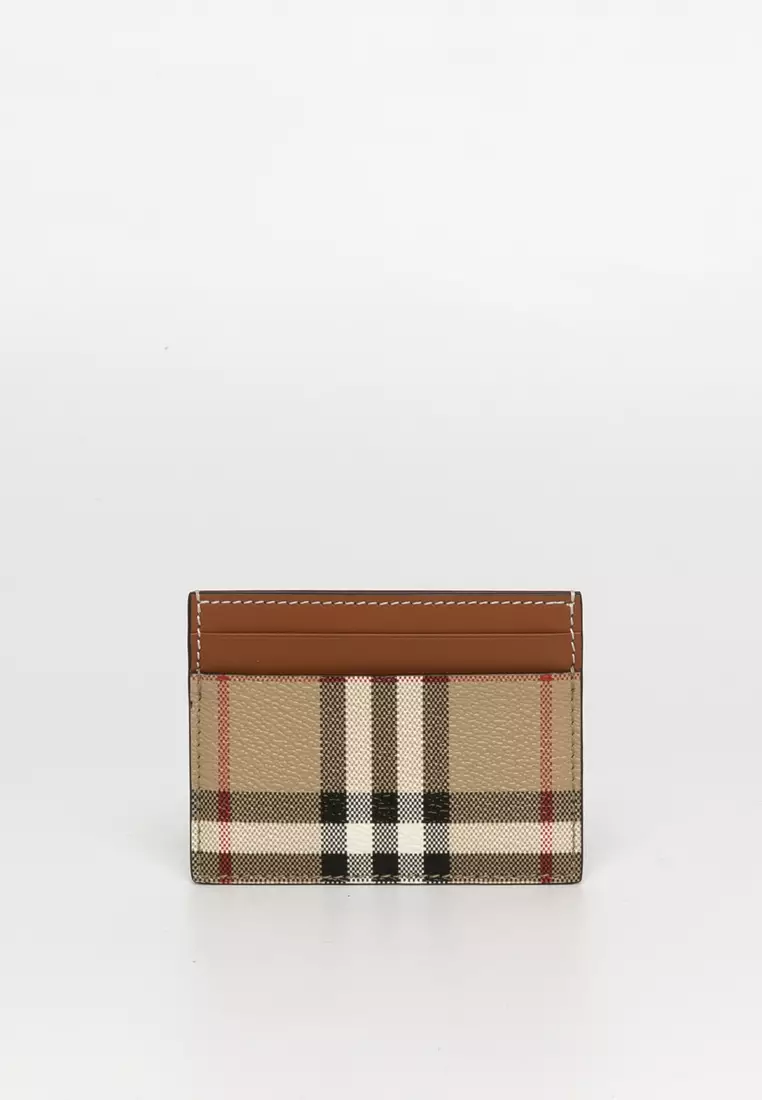 Burberry Polyurethane Card Holder