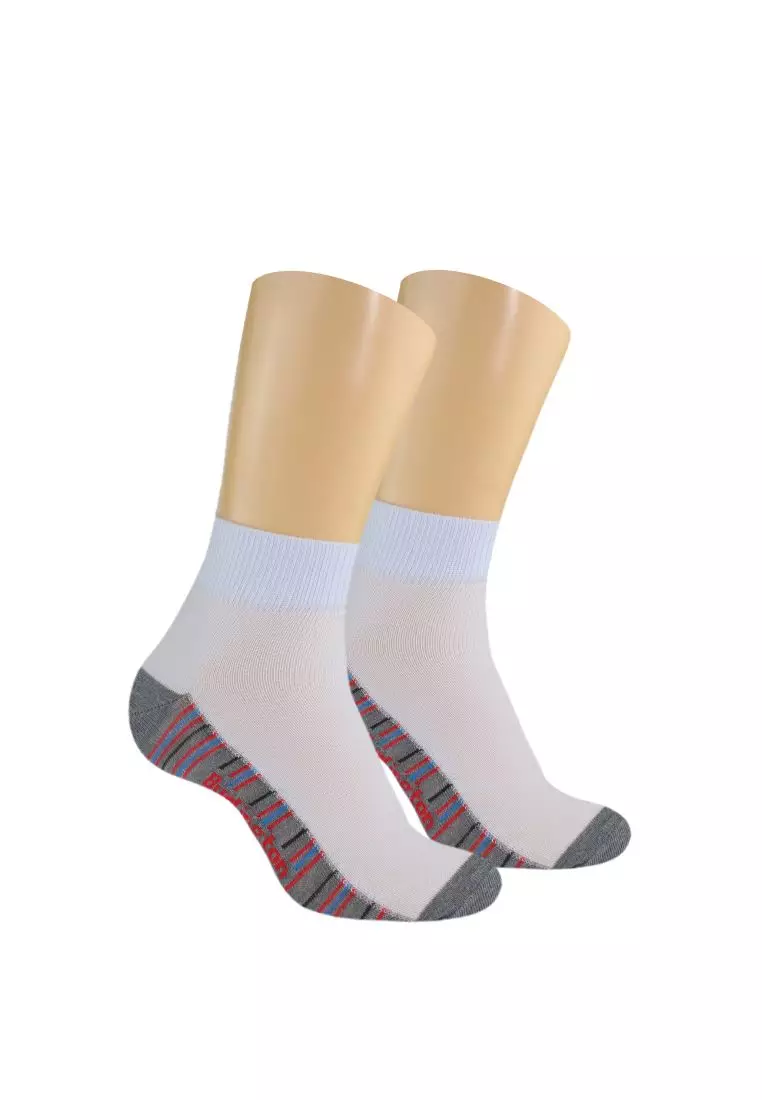 Burlington Boy's Cotton Thin Casual Ankle Socks 3 Pairs in a Pack BBCKG71