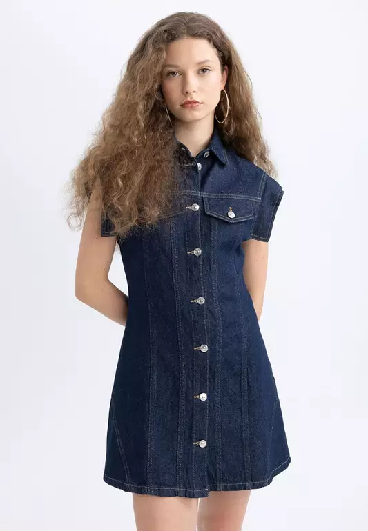 Mini Jean Dress
