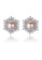 Rouse silver S925 Geometric Stud Earrings ED989ACF9F68B1GS_1