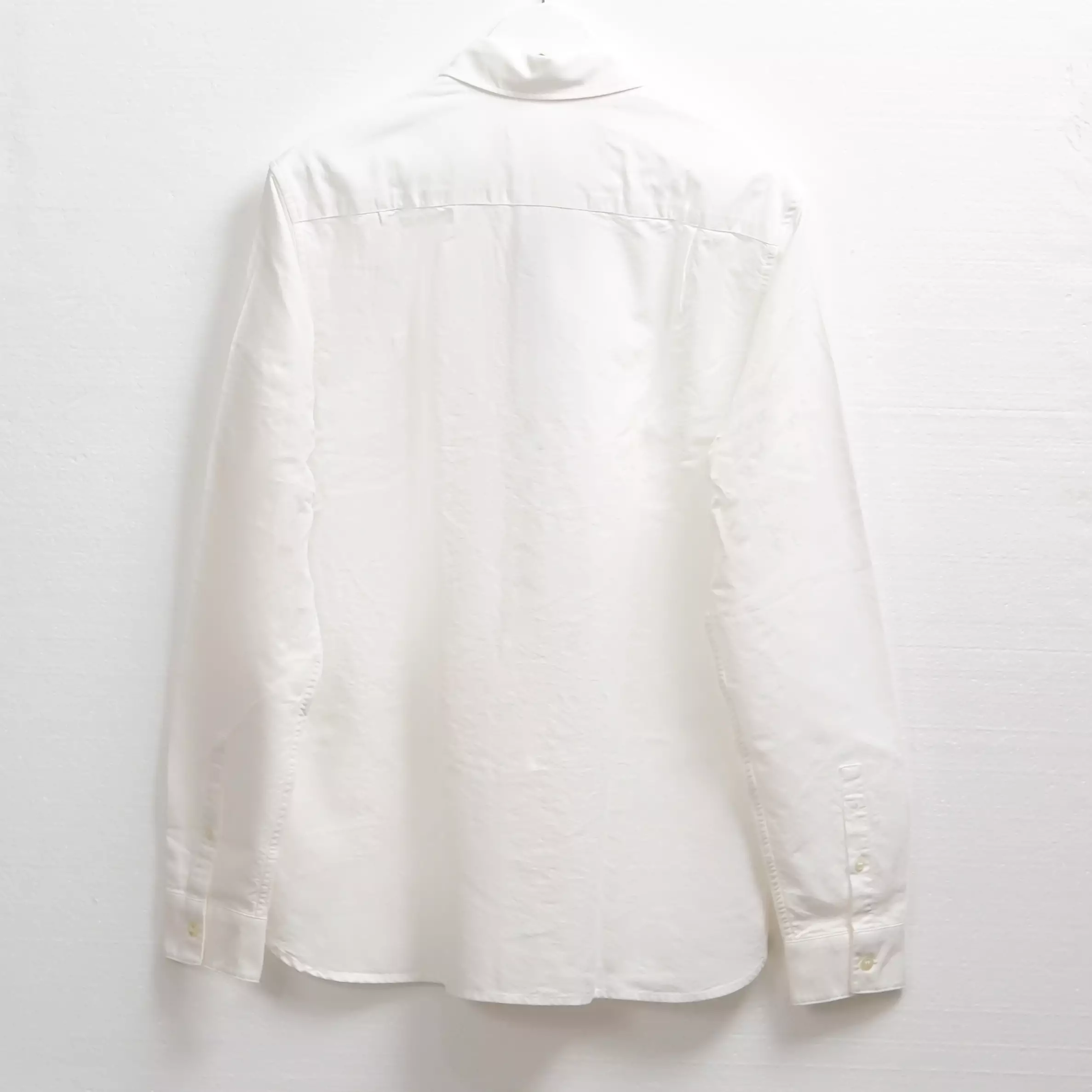 Kemeja FRED PERRY LOGO POCKET BLACK WHITE LONG SHIRT 100% ORIGINAL