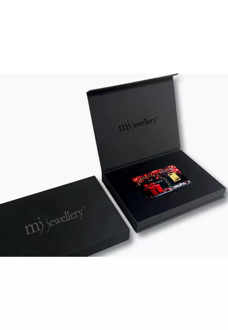 5G系列 999.9/24K足金 恭喜系列卡片 (0.5克)