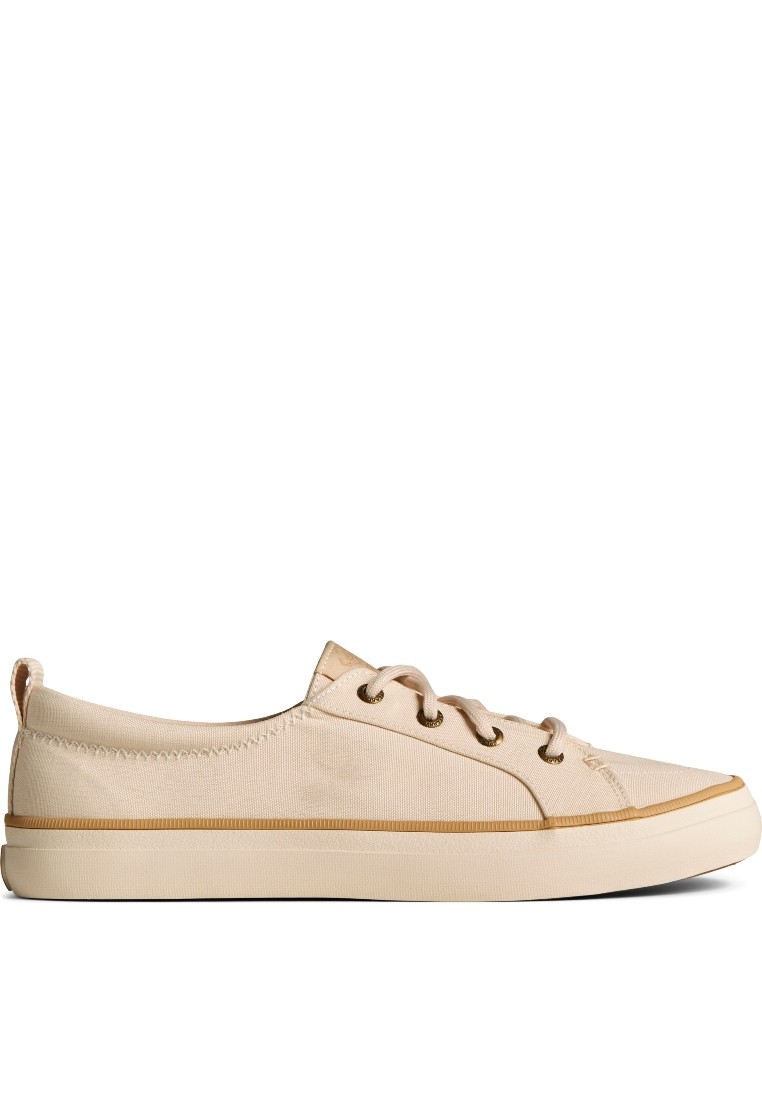 Sperry Women's Crest Vibe SeaCycled Sneakers - Cream (STS87188)